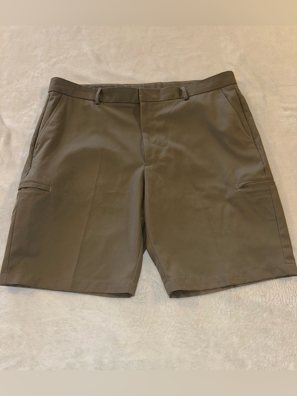Walter Hagen Men's Green Casual Performance Golf Shorts Cargo Pocket Size 40
